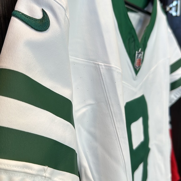 Aaron Rodgers New York Jets Nike Alternate Vapor F.U.S.E. Elite Jersey - White - Picture 4 of 8